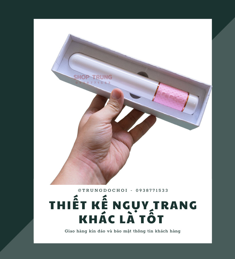 Dương Vật Giả Yeain Rung Thụt Mini 2 Trong 1 Kích Thích
