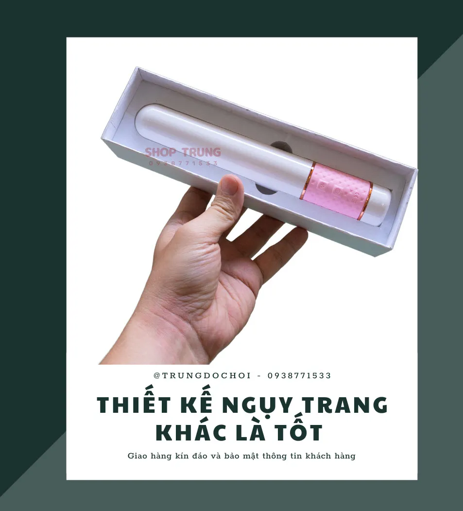 Dương Vật Giả Yeain Rung Thụt Mini 2 Trong 1 Kích Thích