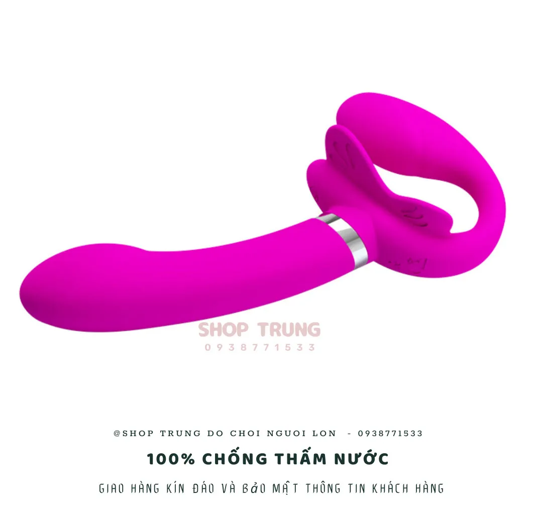 Dụng cụ rung điểm G hai đầu Pretty Love Valeri sạc pin