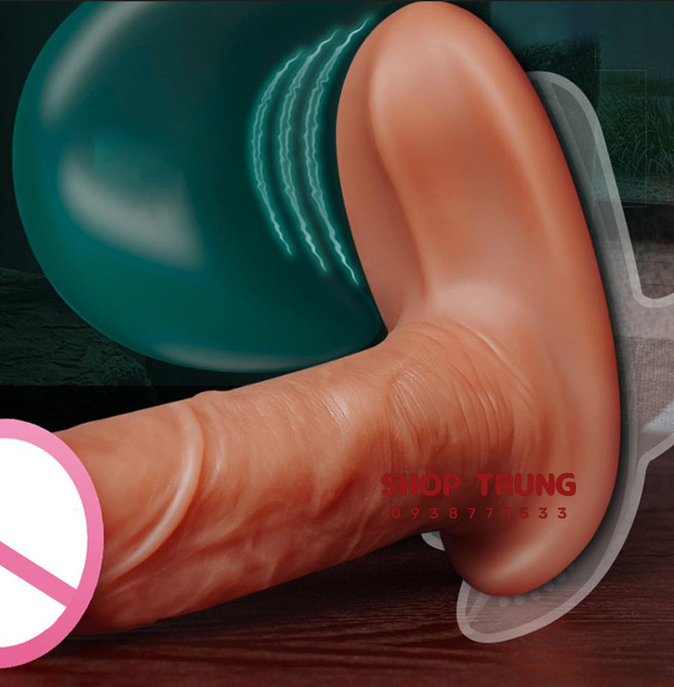 Rung thụt nhiệt kích thích nữ 9 chế độ USB an toàn thăng hoa