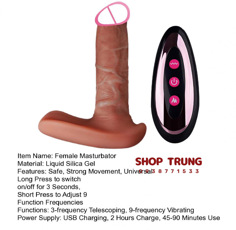 Rung thụt nữ điều chỉnh nhiệt độ kích thích khoái cảm nâng tầm