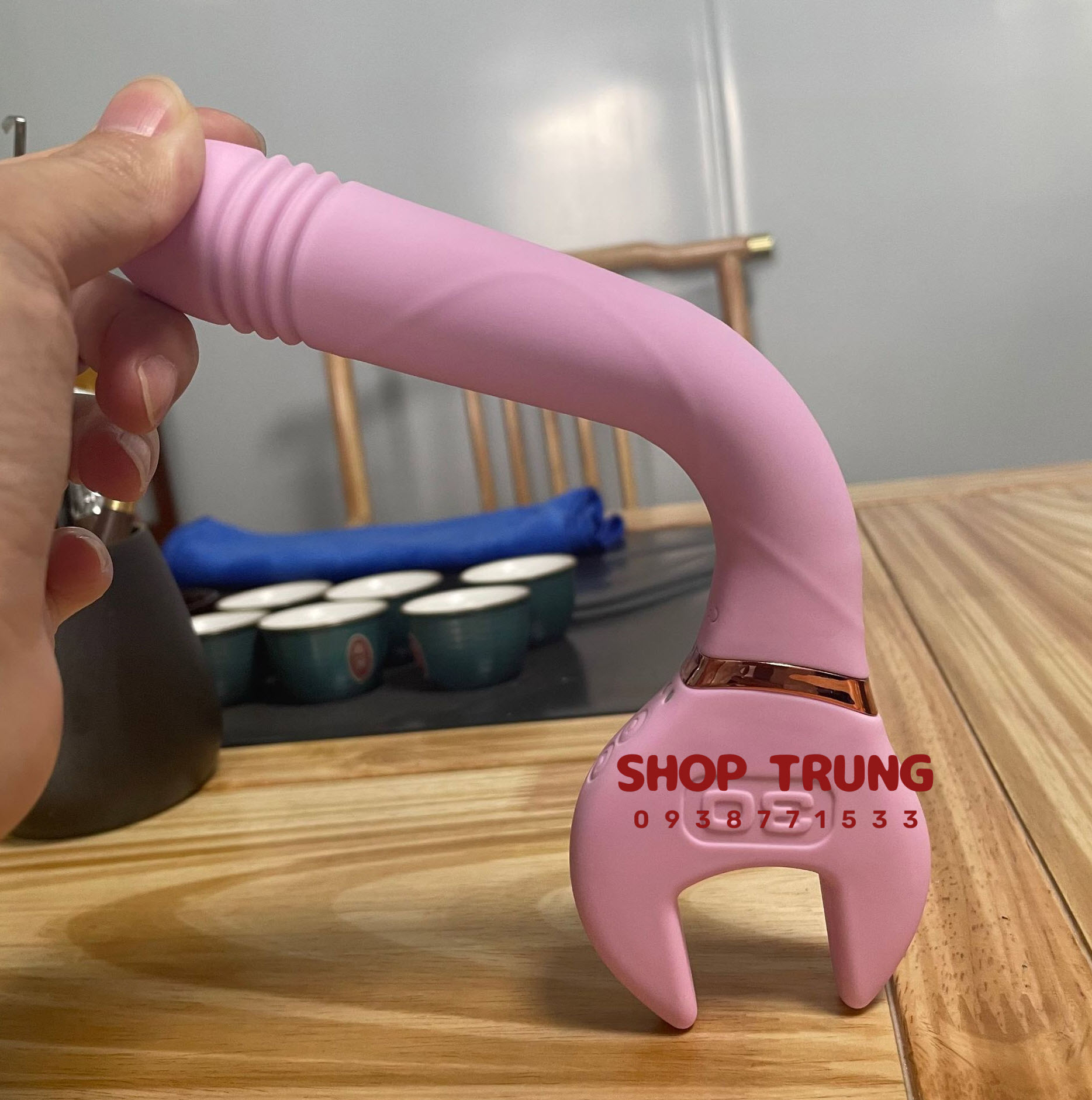 Dụng cụ tình dục cờ lê rung 10 chế độ sướng cực đã