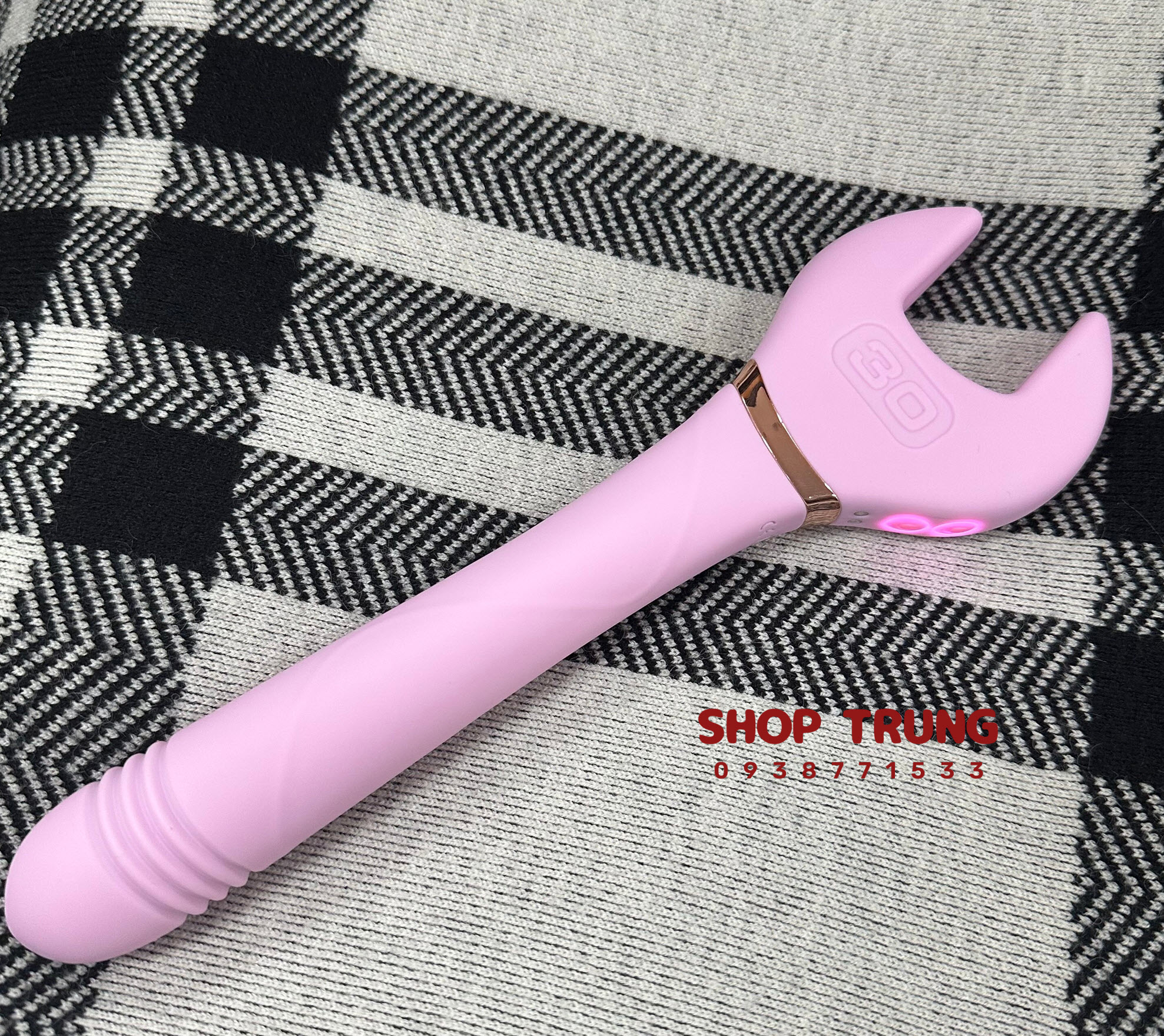 Dụng cụ tình dục cờ lê rung 10 chế độ sướng cực đã