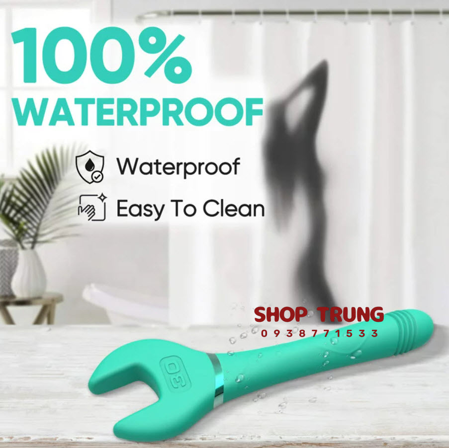 Dụng cụ tình dục cờ lê rung 10 chế độ sướng cực đã