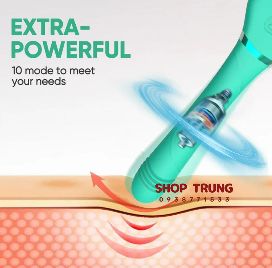 Dụng cụ tình dục cờ lê rung 10 chế độ sướng cực đã