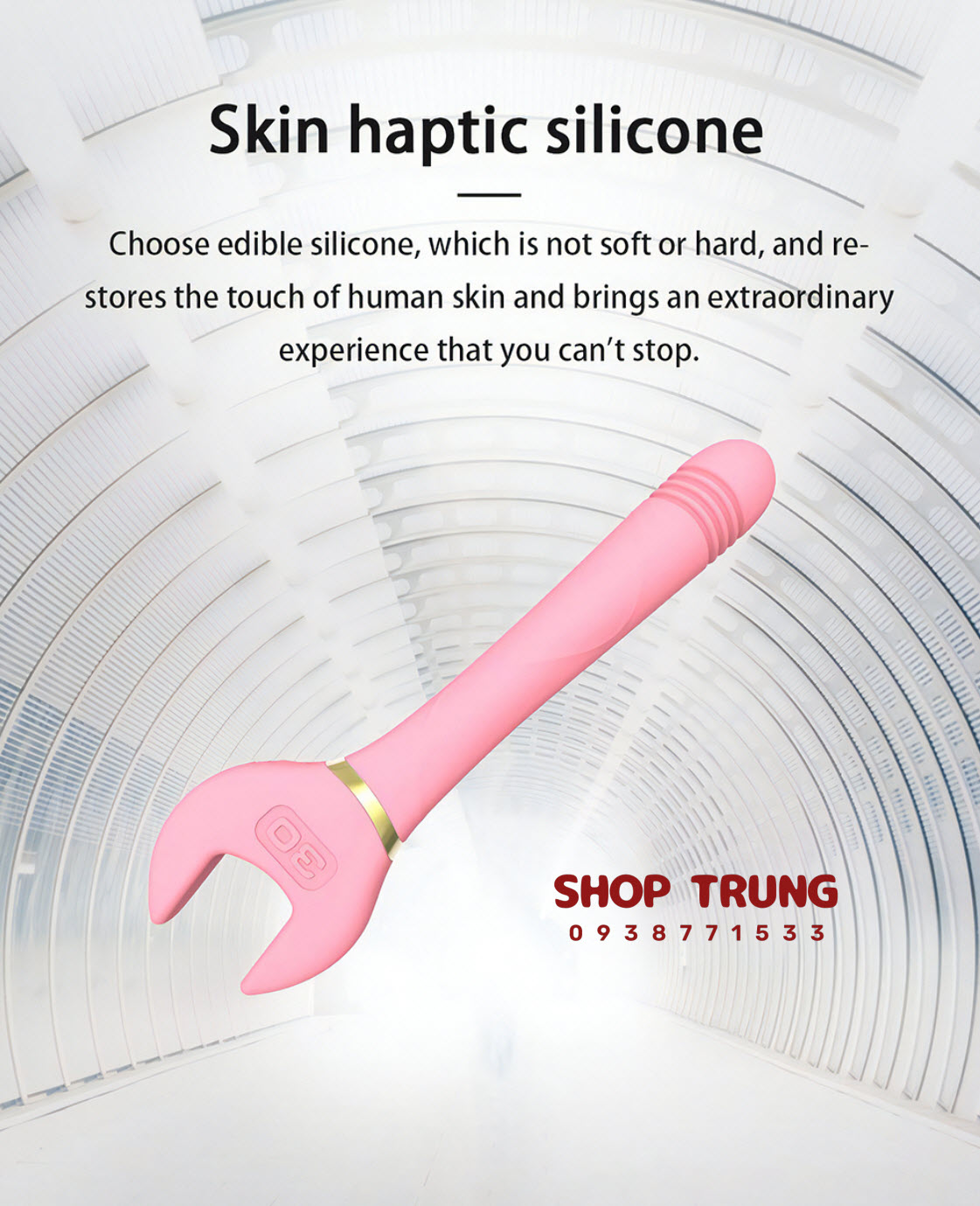 Dụng cụ tình dục cờ lê rung 10 chế độ sướng cực đã