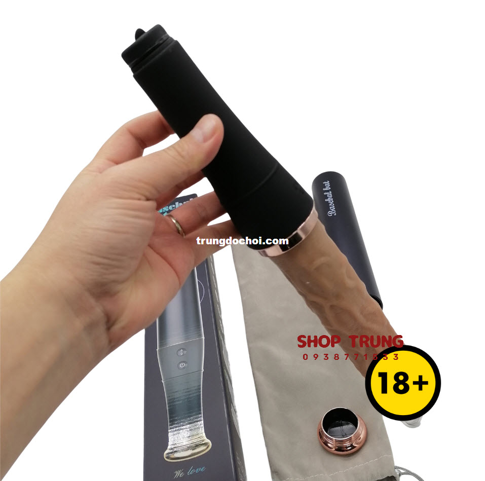 Dương Vật Giả Gậy Bóng Chày 10 Chế Độ Rung Thụt Mạnh Mẽ Lên Đỉnh
