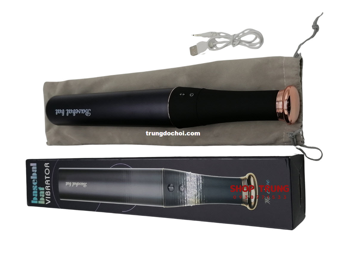 Dương Vật Giả Gậy Bóng Chày 10 Chế Độ Rung Thụt Mạnh Mẽ Lên Đỉnh