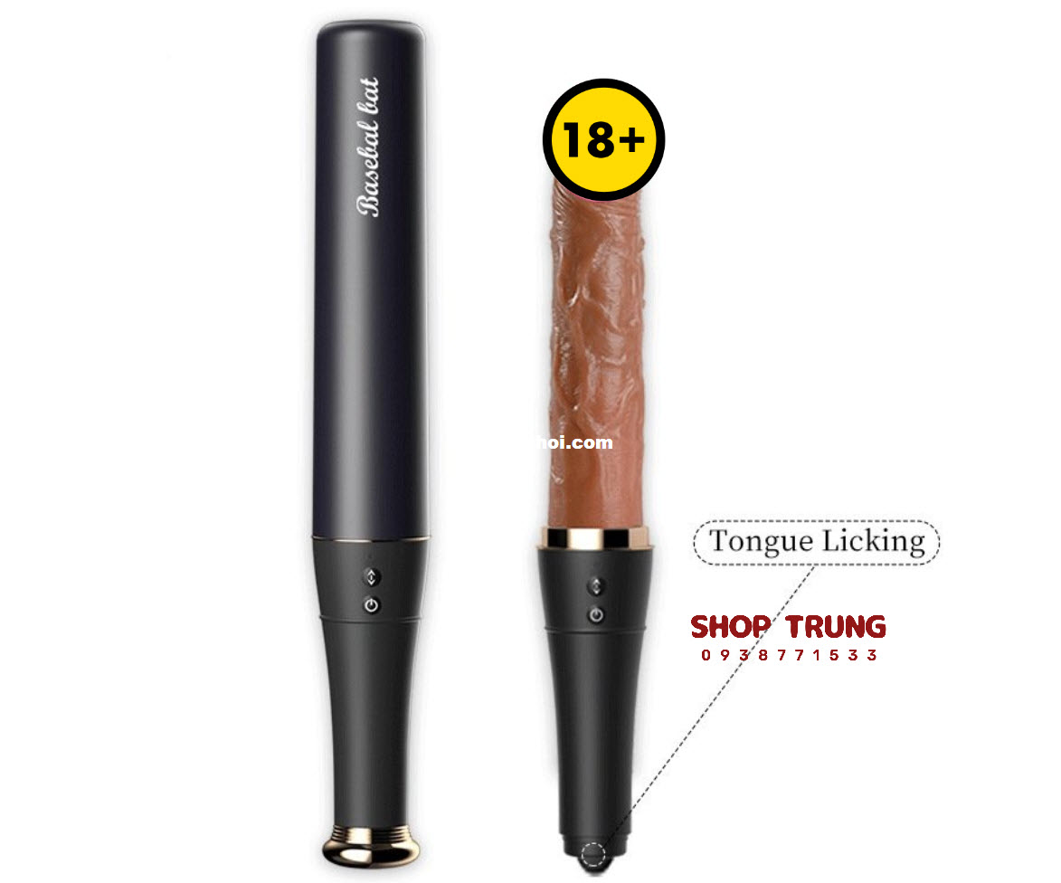 Dương Vật Giả Gậy Bóng Chày 10 Chế Độ Rung Thụt Mạnh Mẽ Lên Đỉnh