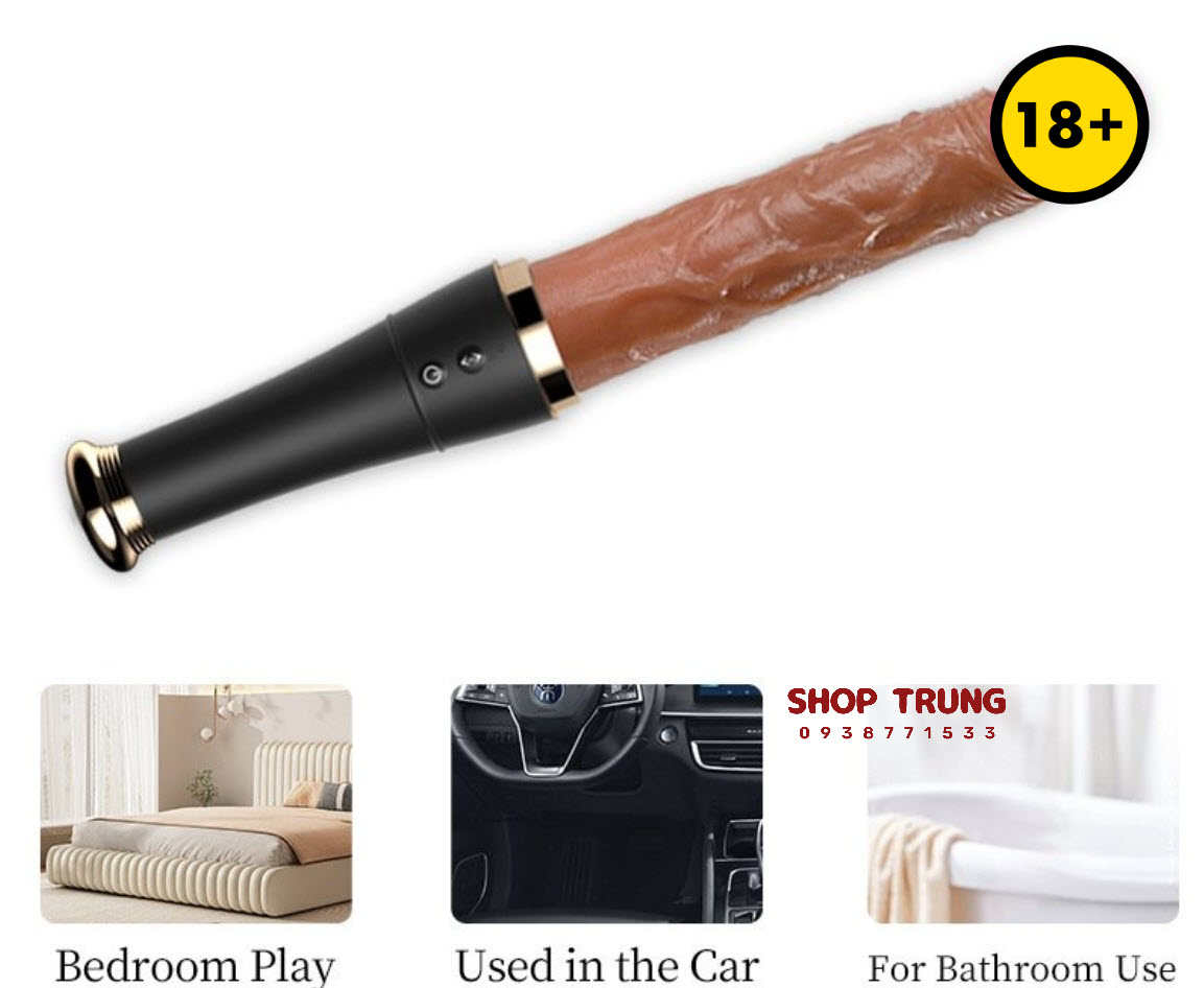 Dương Vật Giả Gậy Bóng Chày 10 Chế Độ Rung Thụt Mạnh Mẽ Lên Đỉnh
