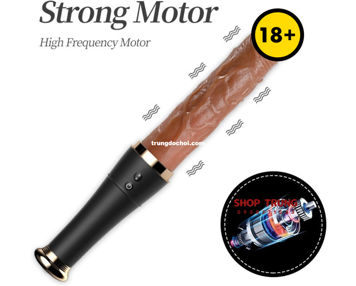 Dương Vật Giả Gậy Bóng Chày 10 Chế Độ Rung Thụt Mạnh Mẽ Lên Đỉnh