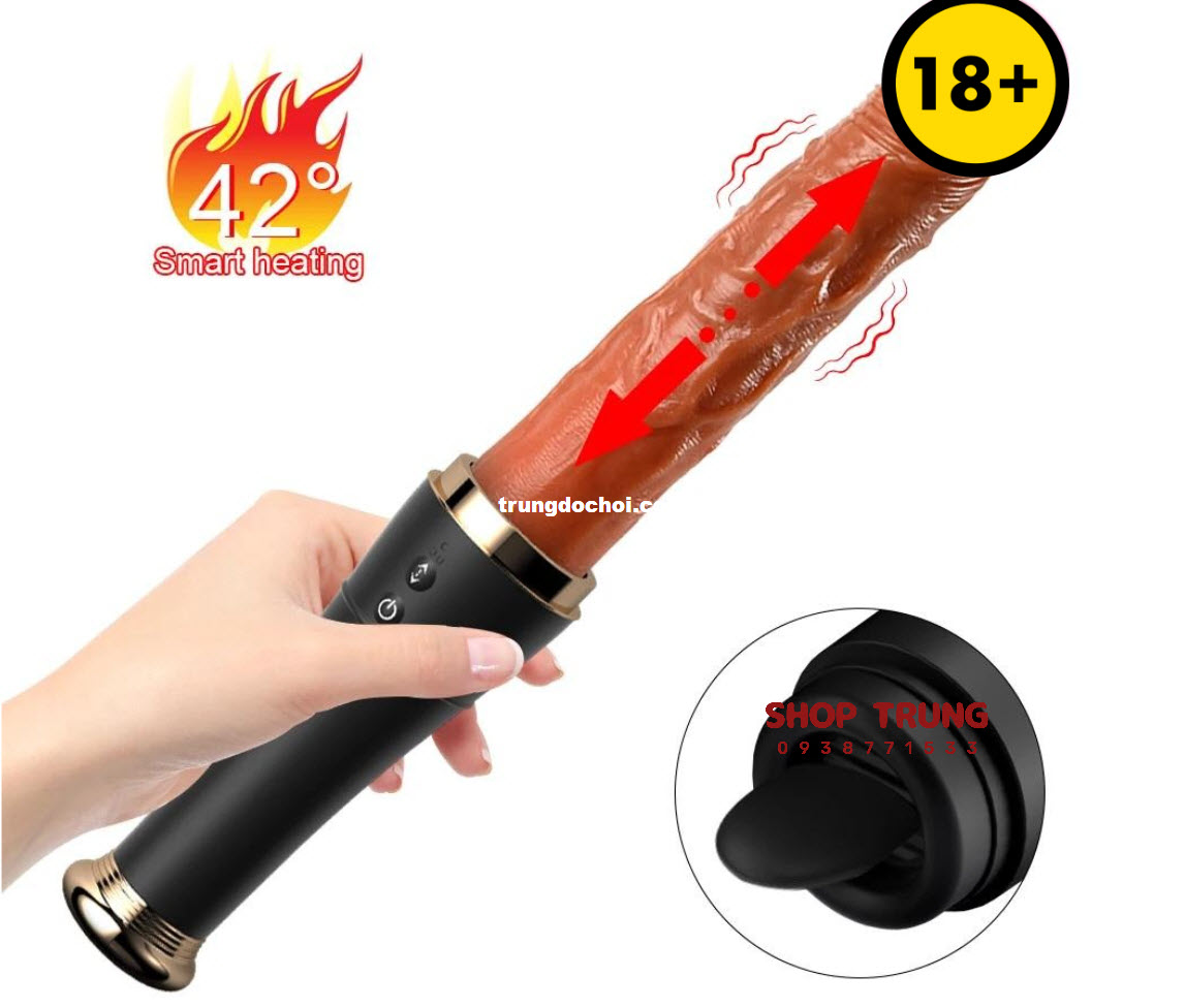 Dương Vật Giả Gậy Bóng Chày 10 Chế Độ Rung Thụt Mạnh Mẽ Lên Đỉnh