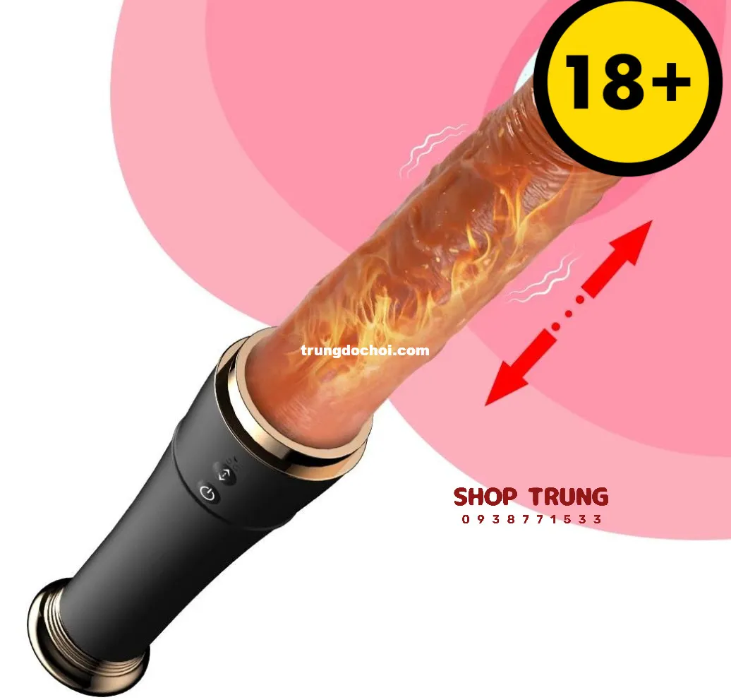 Dương vật giả bóng chày đa chế độ rung mạnh mẽ kích thích