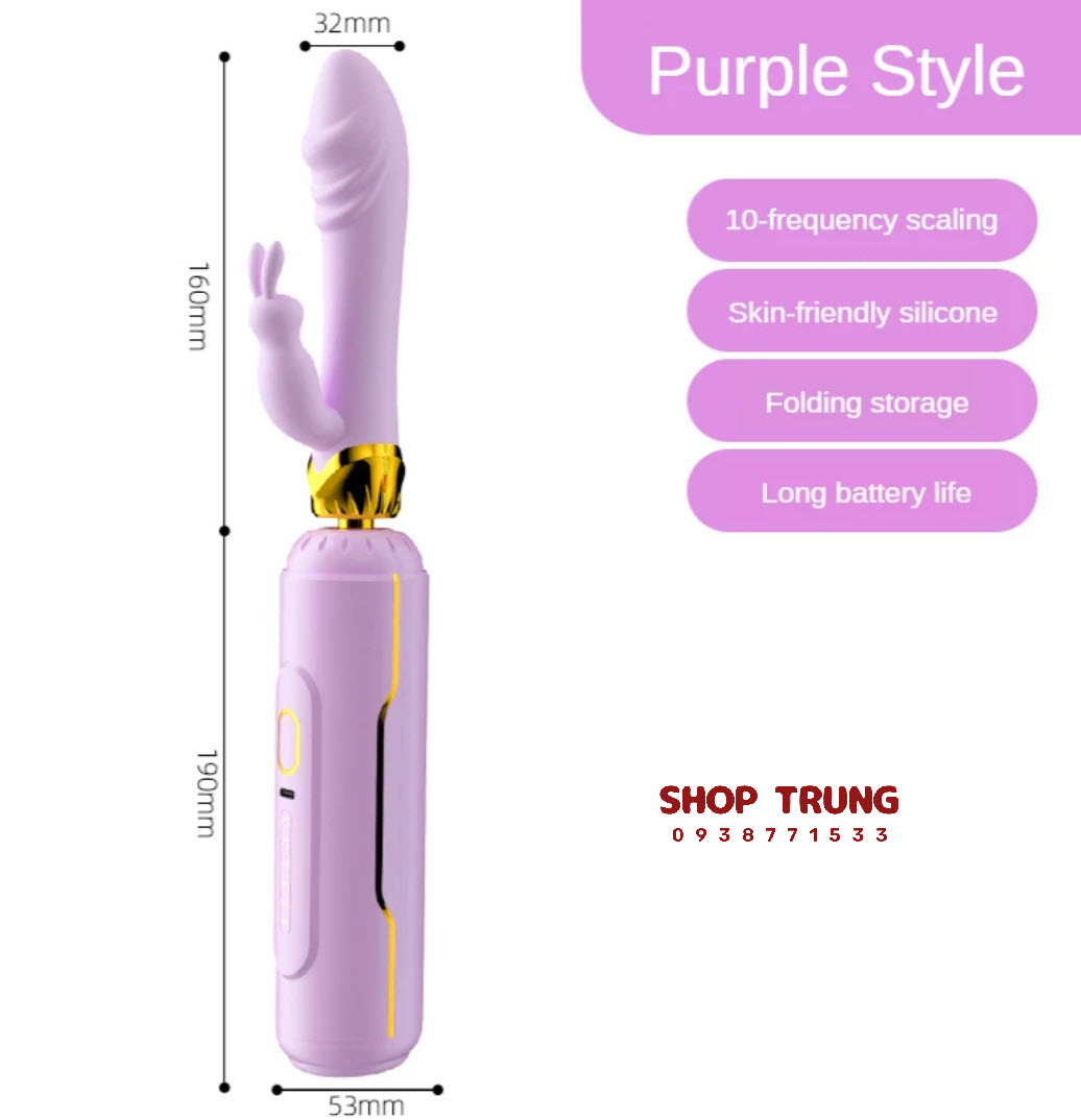 Jiuai Dương Vật Giả Có Nhánh 10 Chế Độ Thụt Hấp Dẫn Mua Ngay