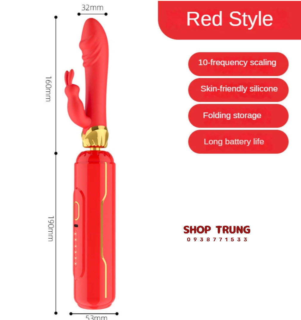 Jiuai Dương Vật Giả Có Nhánh 10 Chế Độ Thụt Hấp Dẫn Mua Ngay