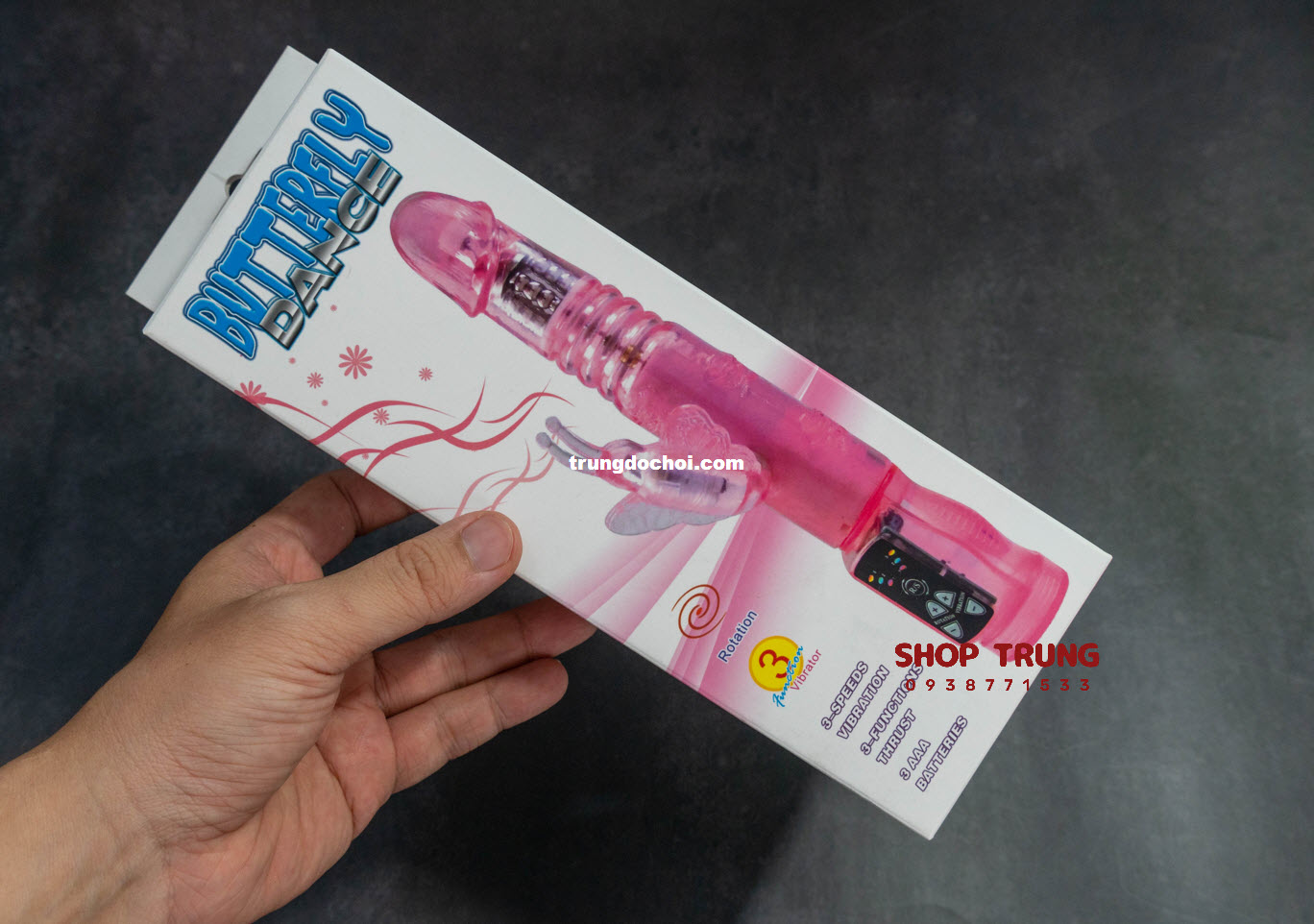 Butterfly Dance Premium Realistic Silicone Male Dildo