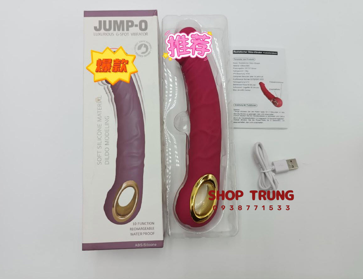 Dương Vật Giả JUMP-O Siêu Kích Thích Đạt Cực Khoái Ngay