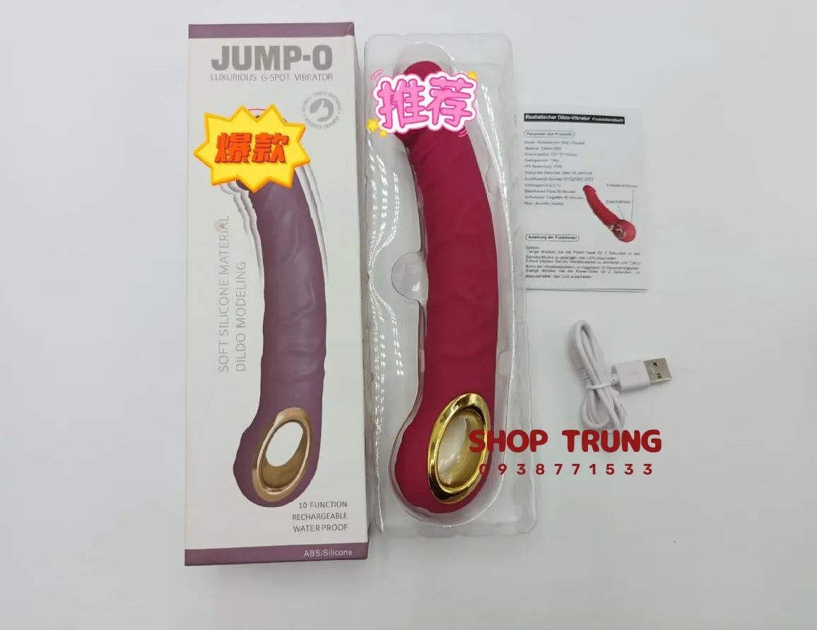 Dương Vật Giả JUMP-O Siêu Kích Thích Đạt Cực Khoái Ngay