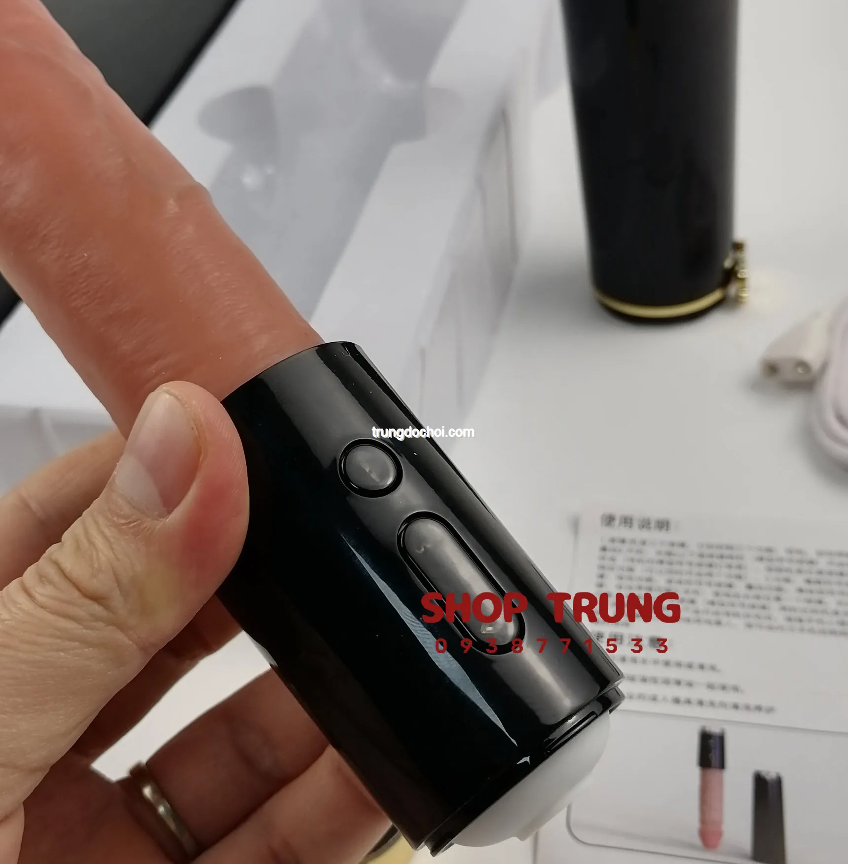 Dương vật giả rung thụt cao cấp kích thích mạnh mẽ lên đỉnh