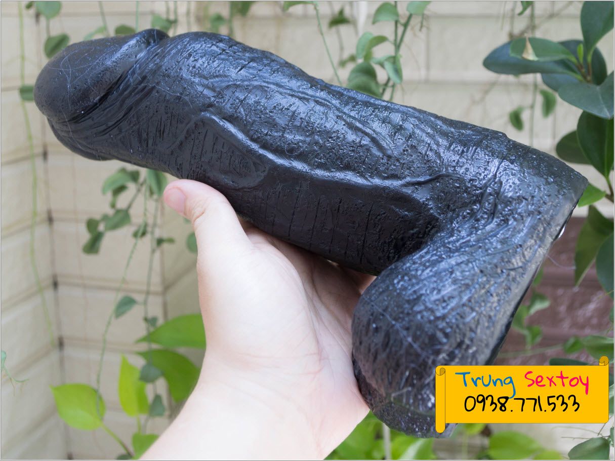 Dương Vật Giả Màu Đen Siêu Lớn Chất Lượng Cao Giá Tốt
