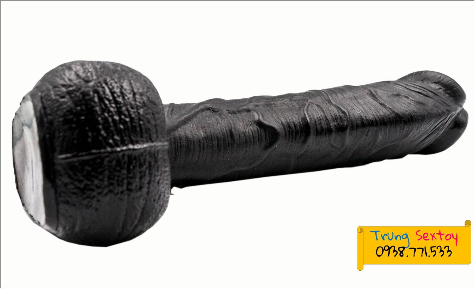 Dương vật giả đen siêu thực sexy kích thích mạnh mẽ