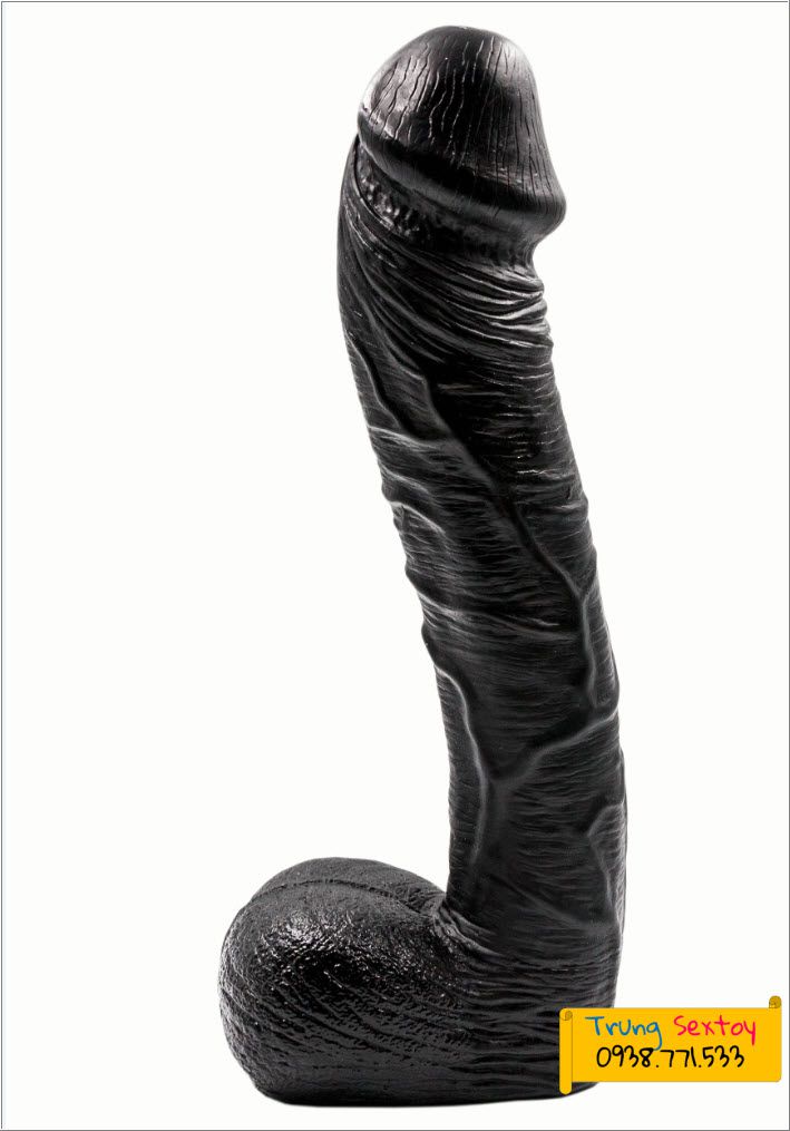 Dương vật giả đen siêu thực sexy kích thích mạnh mẽ