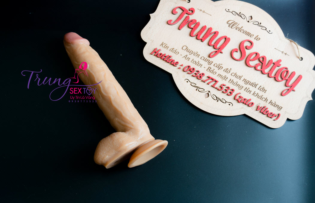 Dương vật giả chân thật kích thước lớn mô phỏng da người mềm mại