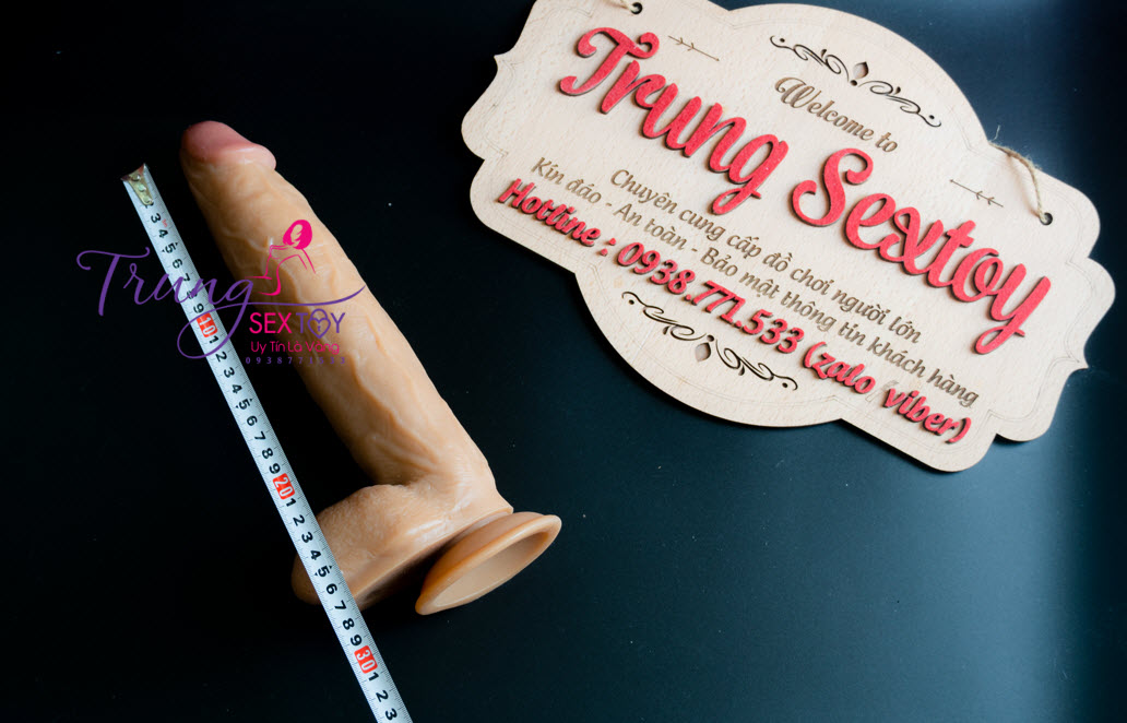 Dương vật giả chân thật kích thước lớn mô phỏng da người mềm mại