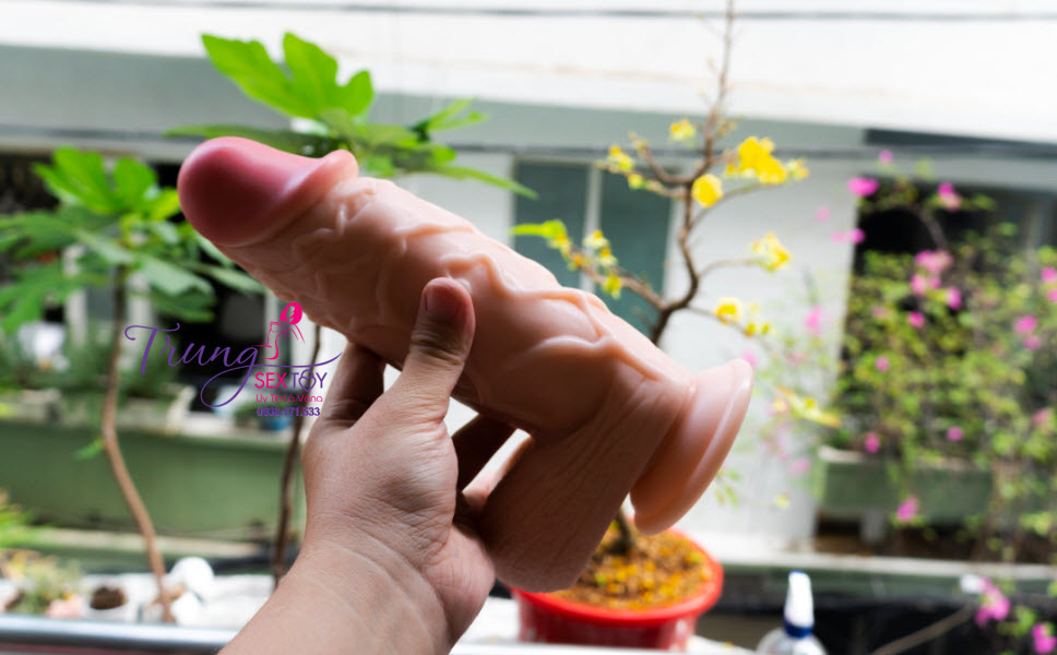 Dương vật giả size lớn màu da siêu thật, kích thích cực đỉnh