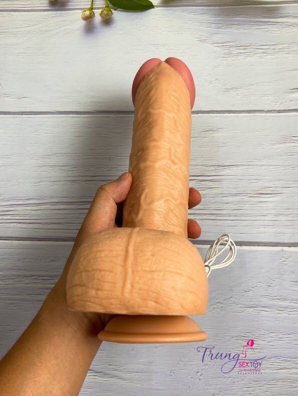 Dương vật giả rung cực mạnh màu da thật hiếm có giá tốt