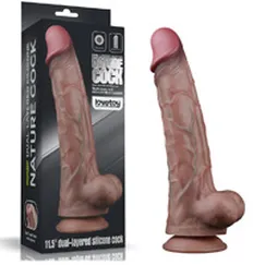 Dương Vật Giả Lovetoy Platinum Silicon Cảm Giác Thật 29.5cm 