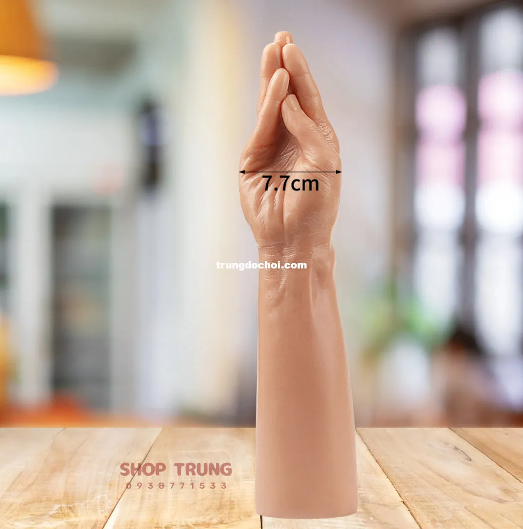 Bàn tay silicon Lovetoy trải nghiệm mới mẻ cảm giác chân thật