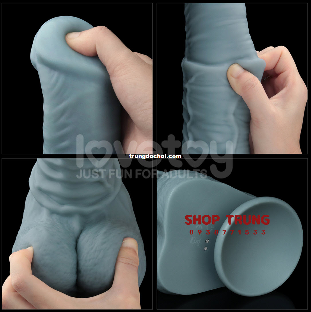 Dương Vật Giả Rung Lovetoy 28cm Siêu Thật Thỏa Mãn Đỉnh