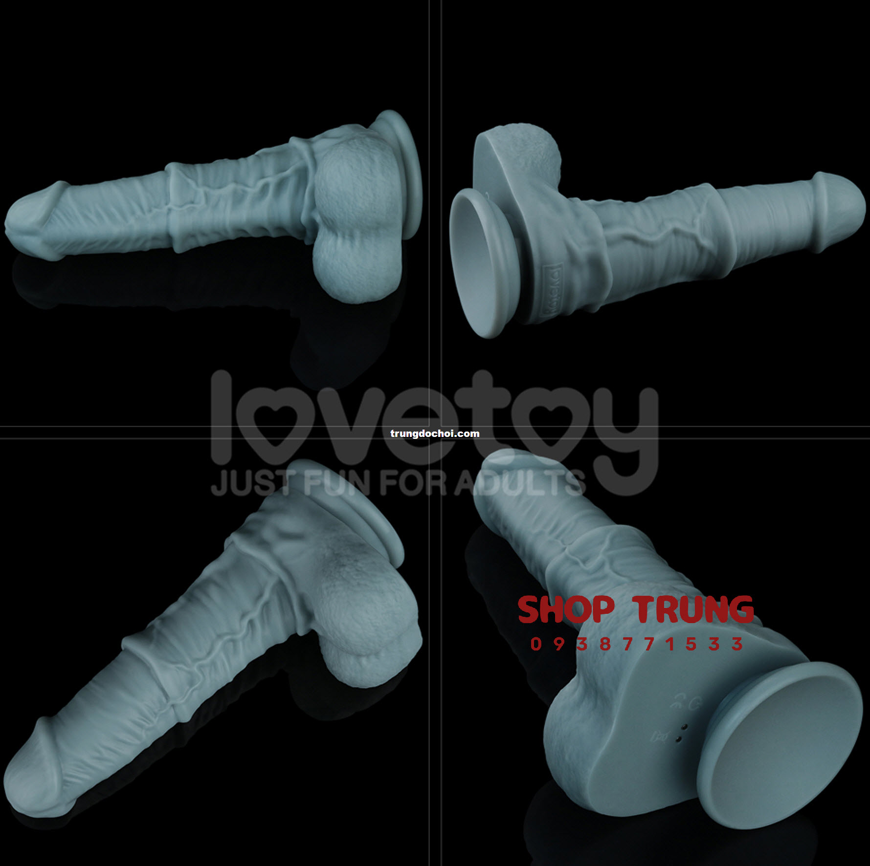 Dương Vật Giả Rung Lovetoy 28cm Siêu Thật Thỏa Mãn Đỉnh