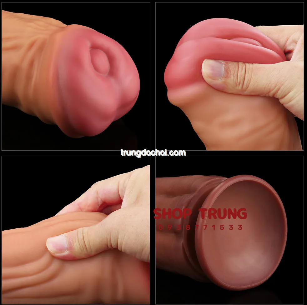 Dương vật giả Lovetoy Platinum King Size 30cm silicon cao cấp