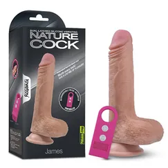 Dương Vật Giả Gắn Tường Lovetoy James Chính Hãng Silicone Mềm Mịn