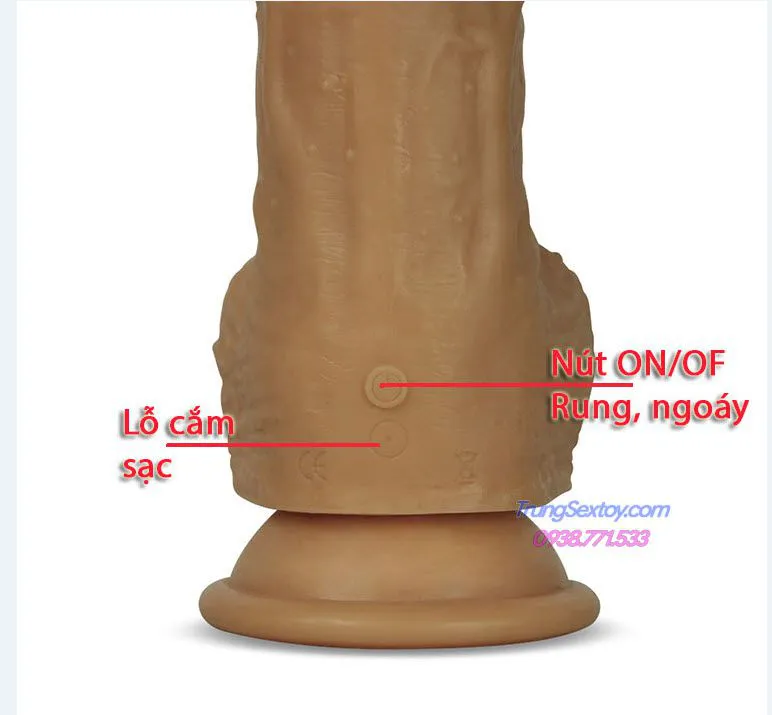 Dương vật giả Lovetoy Liam mềm mại chân thực cực sướng