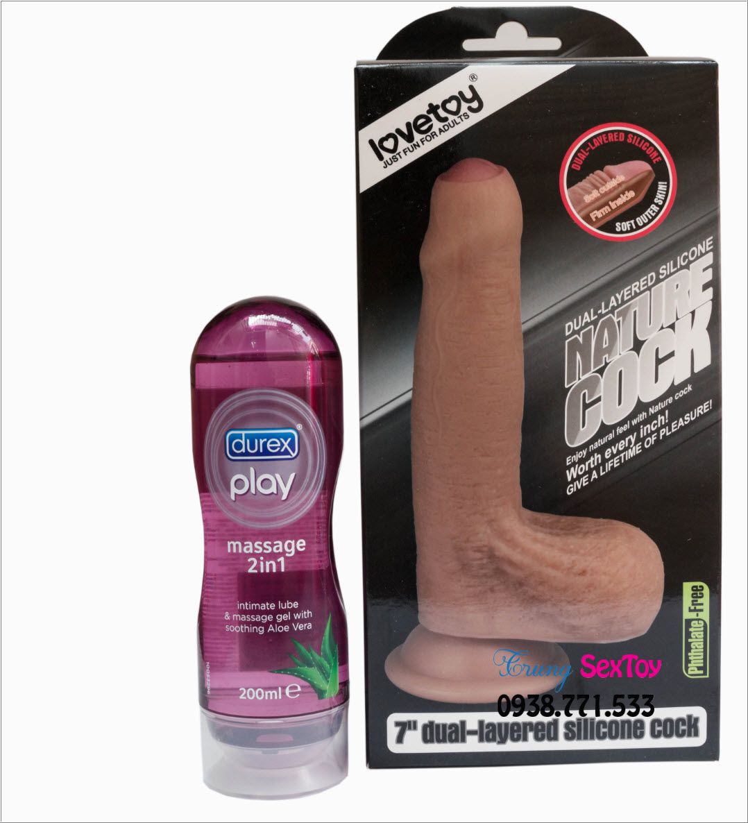 Dương Vật Giả Lovetoy Đầu Khấc Đặc Biệt Kích Thích Nữ Giới