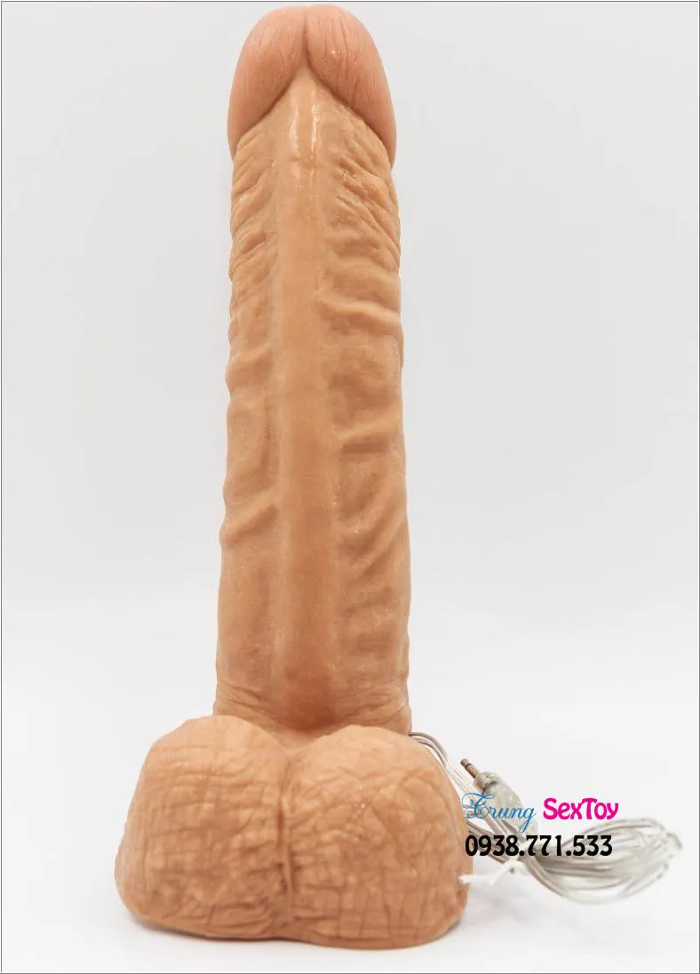 Dương vật giả Lovetoy 8.5 inch cong mềm mại, chân thực, siêu bền