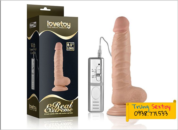 Dương vật giả Lovetoy 8.5 inch Siêu thực, kích thích cực mạnh
