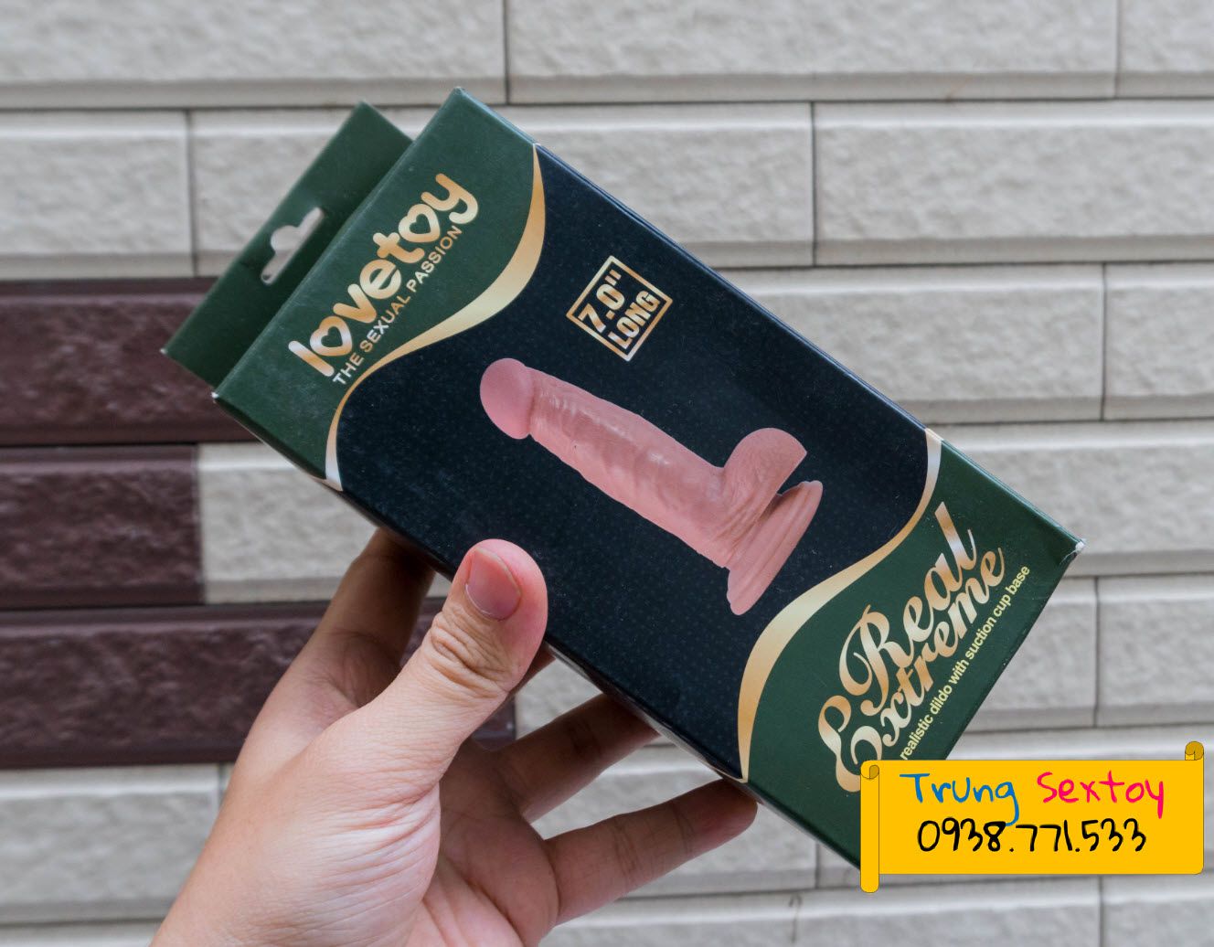 Dương vật giả Lovetoy 7 inch siêu thực hấp dẫn người dùng