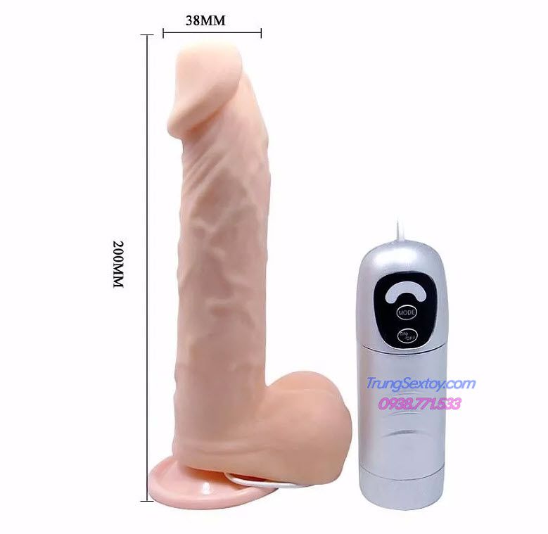 Dương vật giả Caesar 7 chế độ thụt gắn tường kích thích nữ