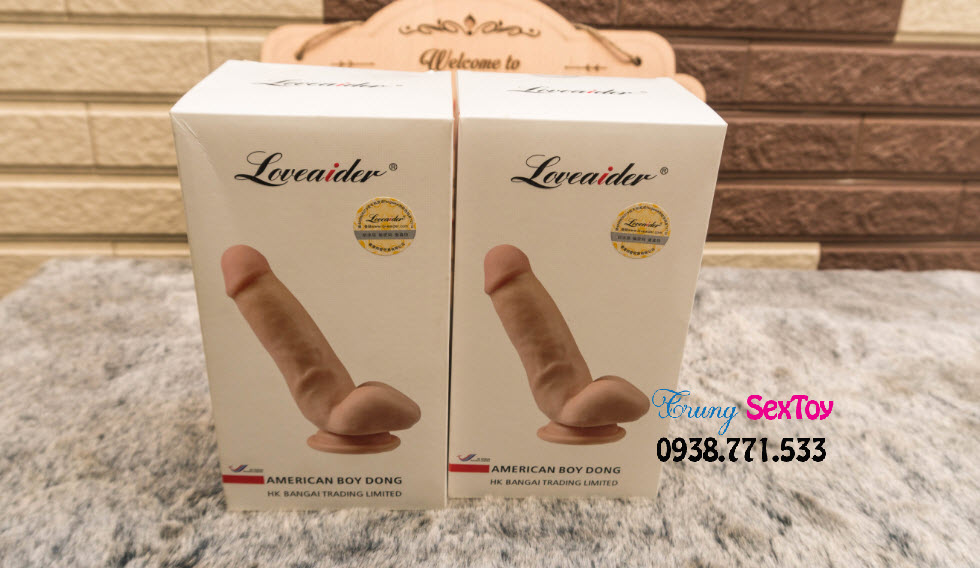 Loveaider Boy Dong dương vật giả cao cấp chống thấm nước kích thích