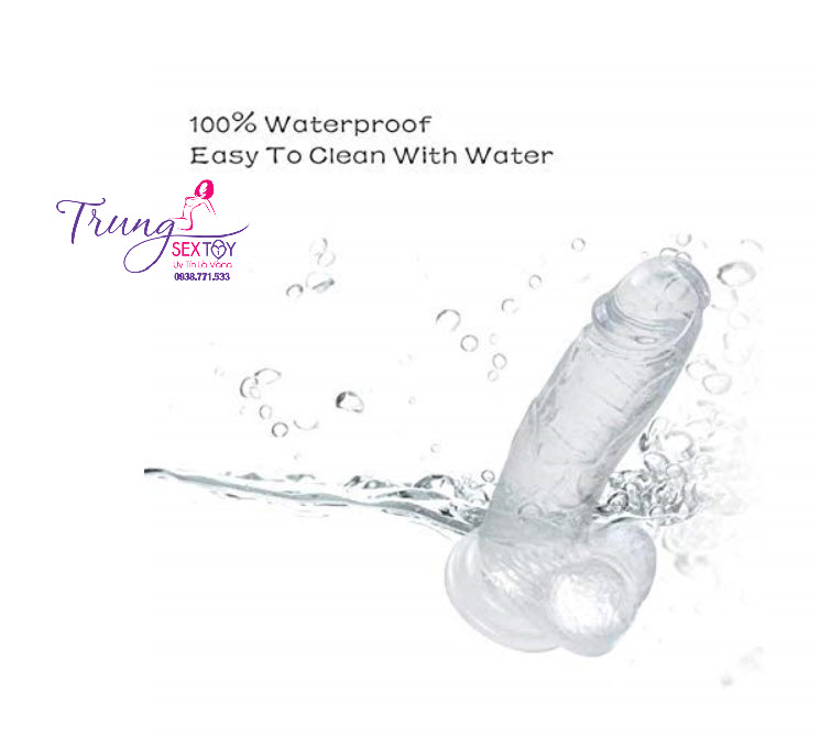 Dương vật giả trong suốt độc đáo sang trọng kích thích mua ngay