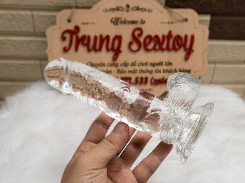 Dương vật giả trong suốt độc đáo sang trọng kích thích mua ngay
