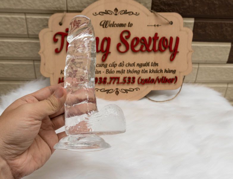 Dương vật giả trong suốt độc đáo sang trọng kích thích mua ngay
