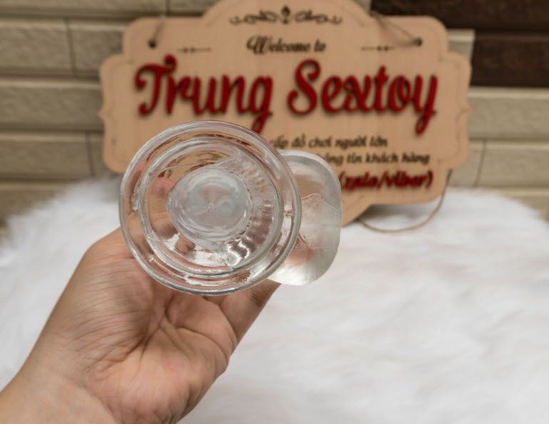 Dương vật giả trong suốt đa chức năng kích thích cực mạnh