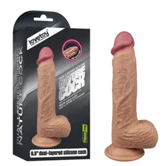 Dương vật giả gắn tường Lovetoy silicon mềm 8.5 inch kích thích đỉnh cao 