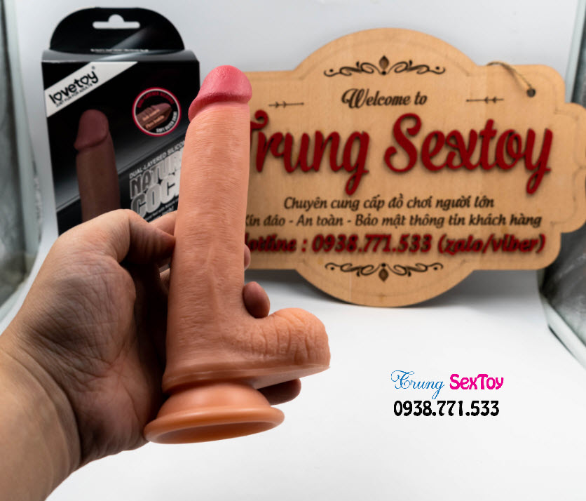 Dương vật giả Lovetoy 8 inch sứ chất lượng cao, tỏa nhiệt nhẹ