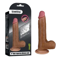 Dương vật giả Lovetoy 8 inch silicone mềm mại tự nhiên